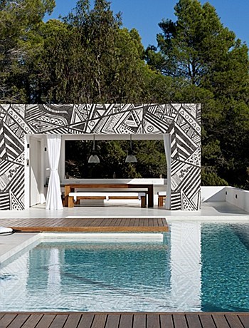 Carta da parati per esterno