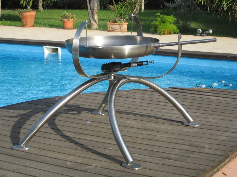 Pentola per cottura spettacolare