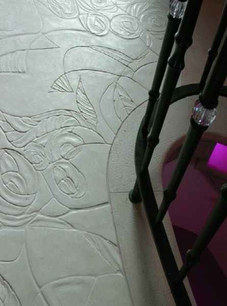 pavimento in coccio pesto artistico