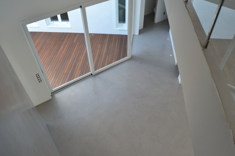 Pavimento in microcemento