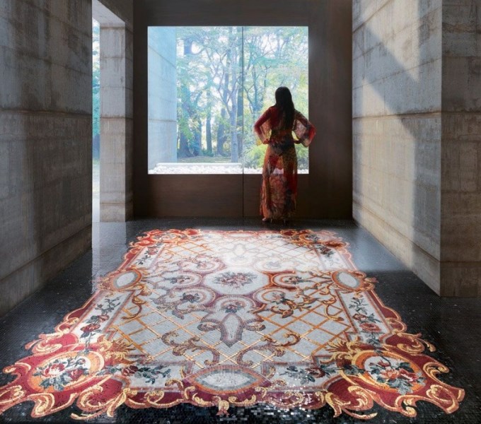 Pavimento in mosaico