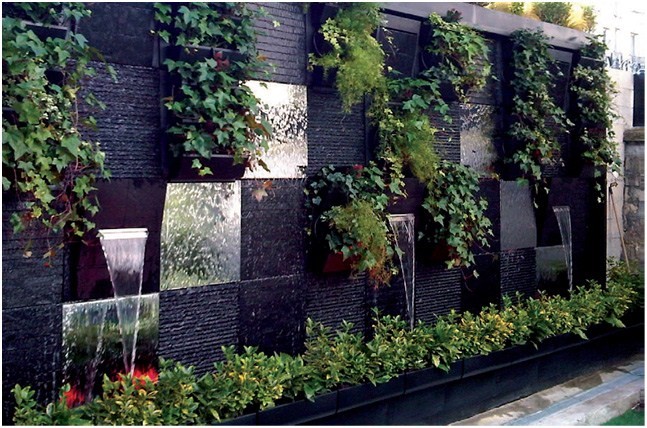 Pareti ad acqua, cascate