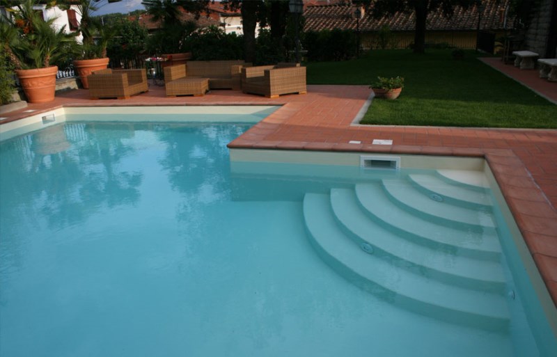 Piscine a skimmer