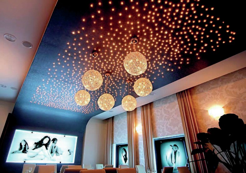 Soffitti illuminati senza fili